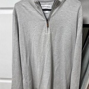 Mizzen+Main Gray Men's Sweater- Medium